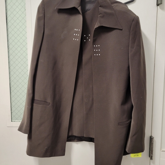 Blazer and Vest Two Piece Set Klick Womens Size 40 - Picture 8 of 8